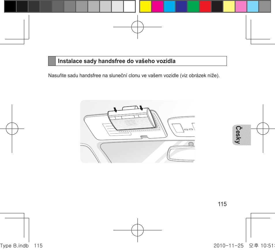 Česky | Samsung BHF4000 User Manual | Page 118 / 179