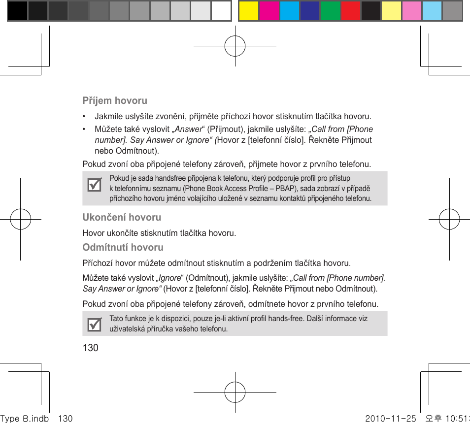 Samsung BHF4000 User Manual | Page 133 / 179