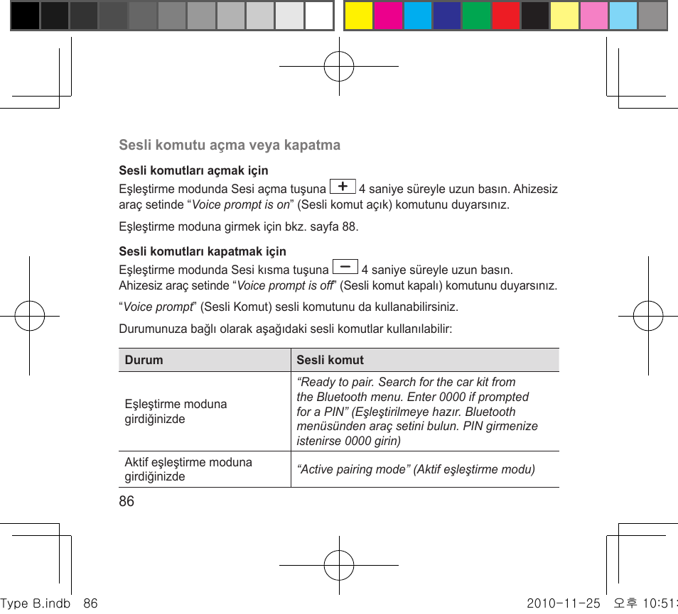 Samsung BHF4000 User Manual | Page 89 / 179