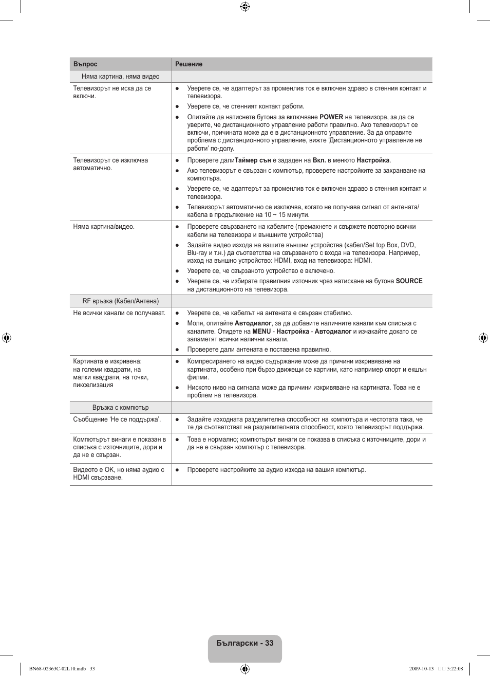 Samsung LE32B530P7N User Manual | Page 179 / 368