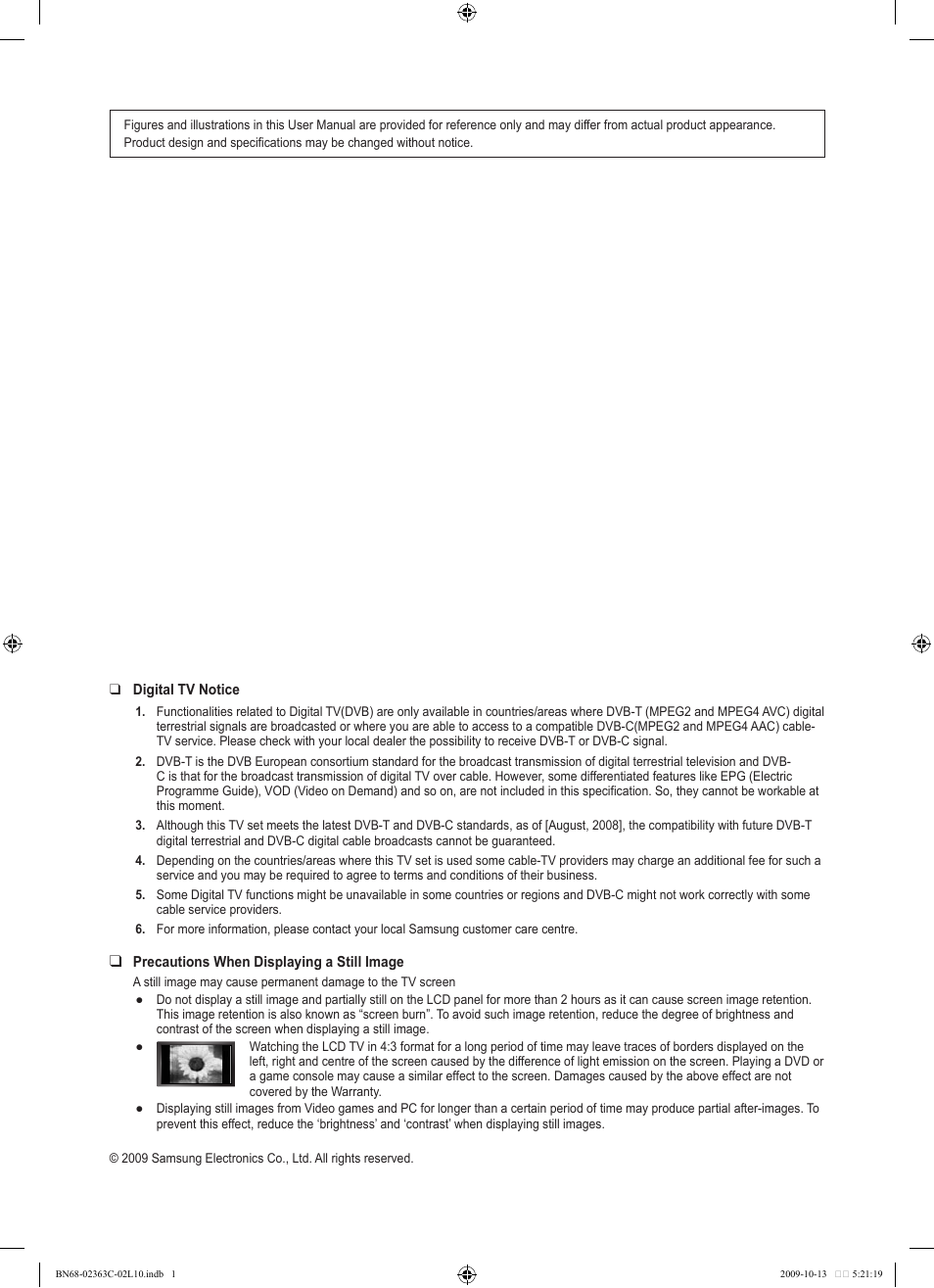 Samsung LE32B530P7N User Manual | Page 2 / 368