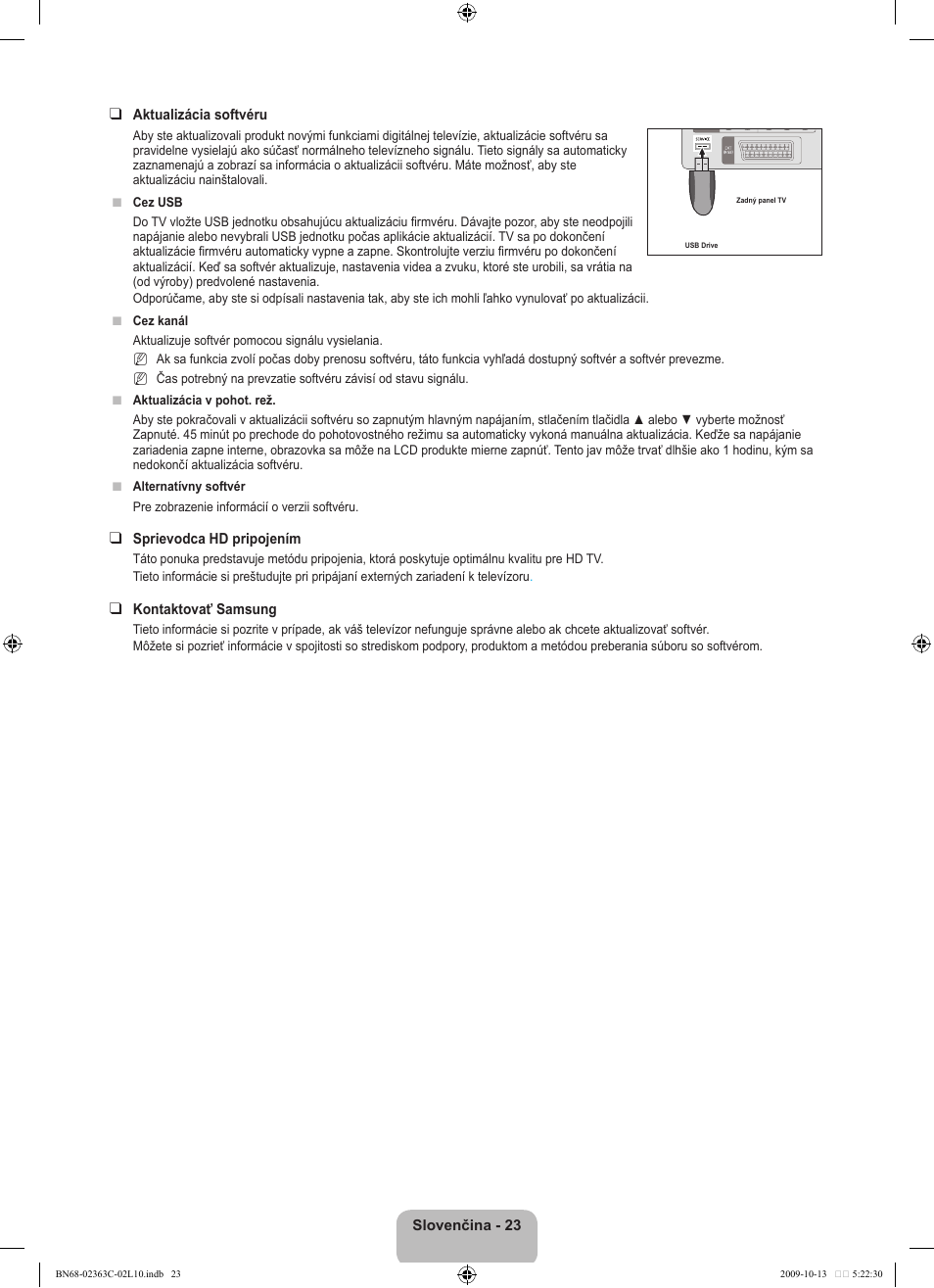 Samsung LE32B530P7N User Manual | Page 277 / 368