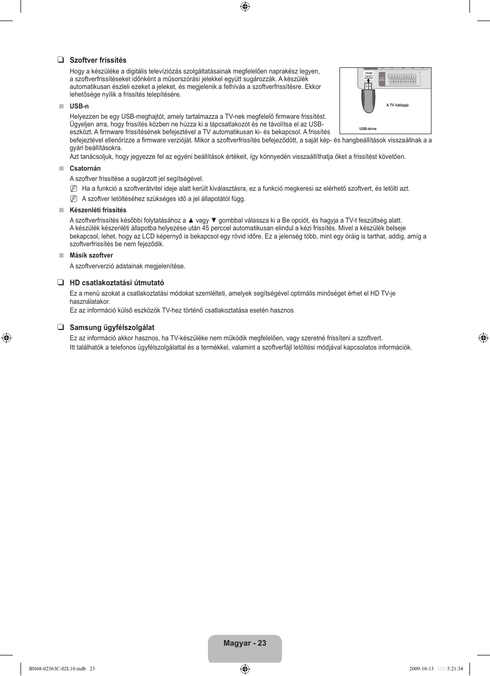 Samsung LE32B530P7N User Manual | Page 61 / 368