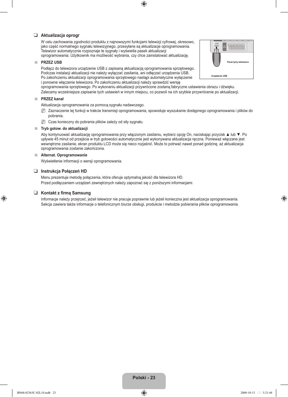 Samsung LE32B530P7N User Manual | Page 97 / 368