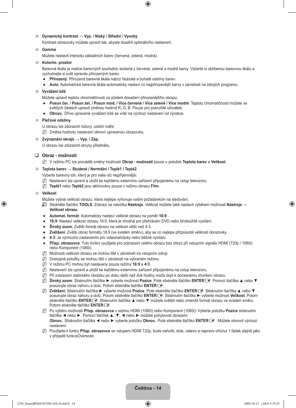 Samsung LE32B350F1W User Manual | Page 208 / 328