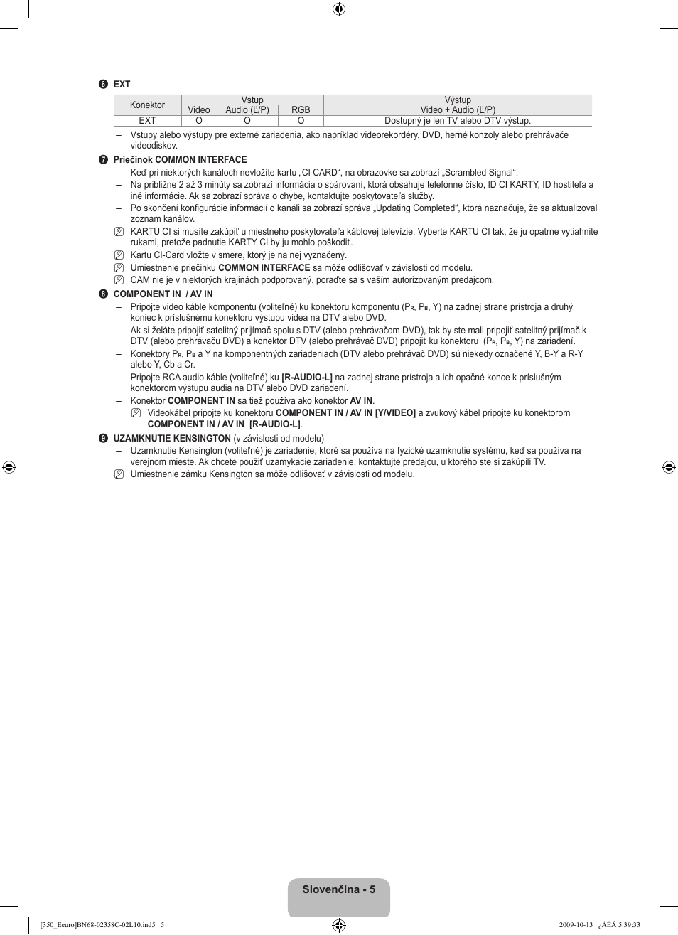 Samsung LE32B350F1W User Manual | Page 231 / 328