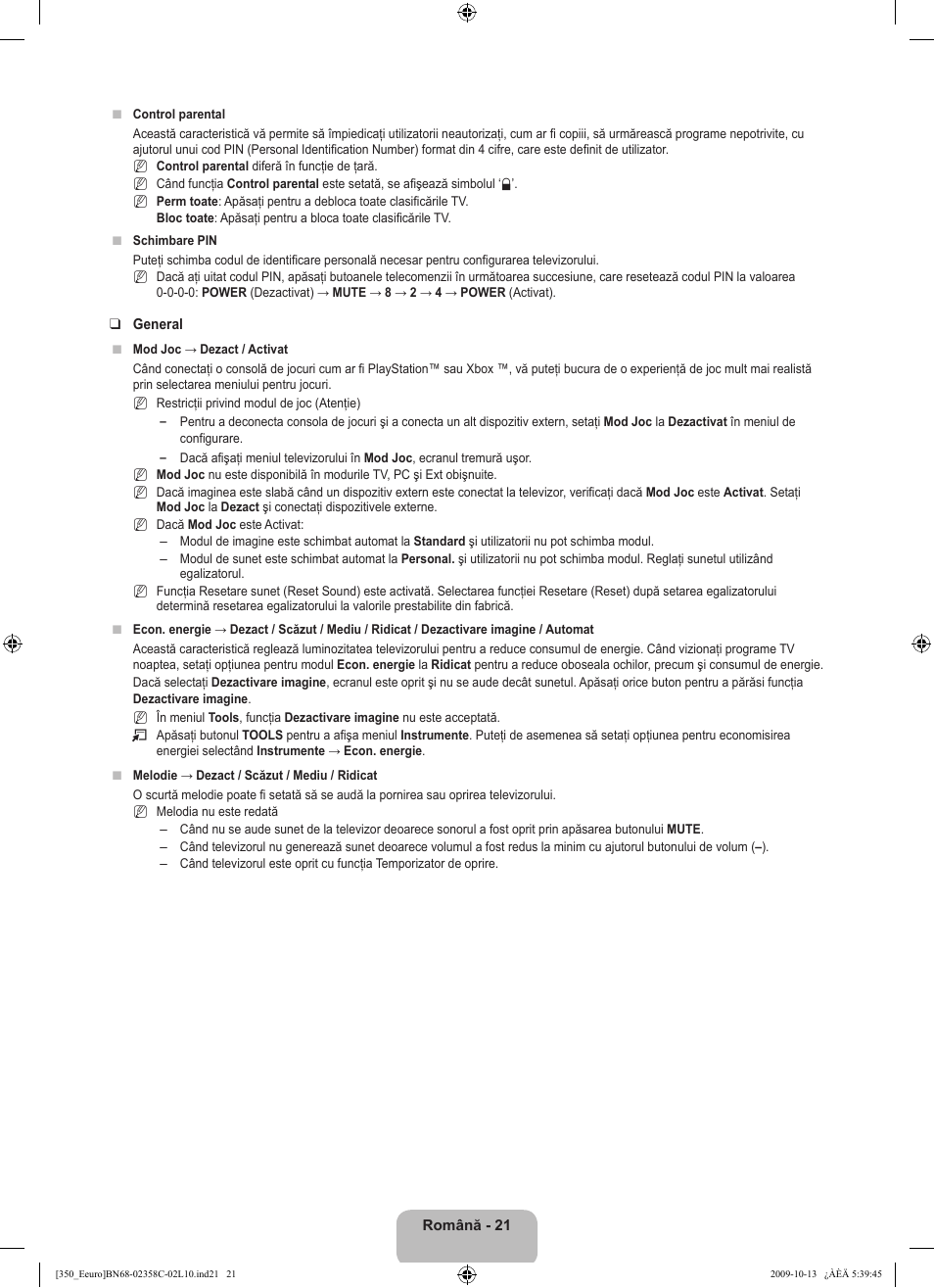 Samsung LE32B350F1W User Manual | Page 279 / 328