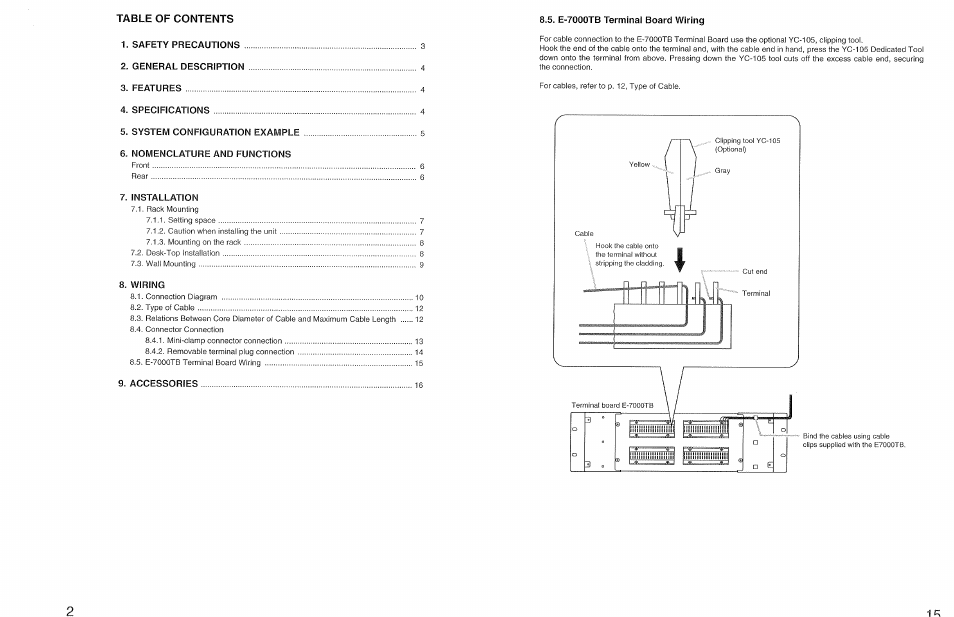 Aiphone AN-8000EX User Manual | Page 15 / 16