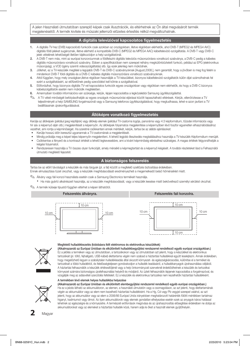 Samsung LE22C450E1W User Manual | Page 41 / 391