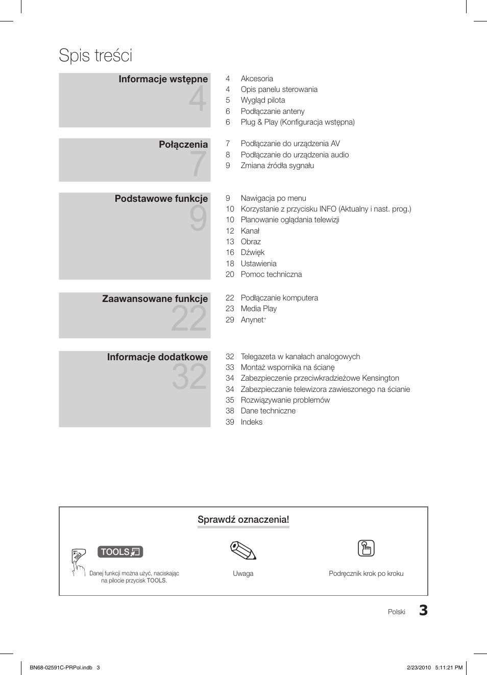 Samsung LE22C450E1W User Manual | Page 81 / 391