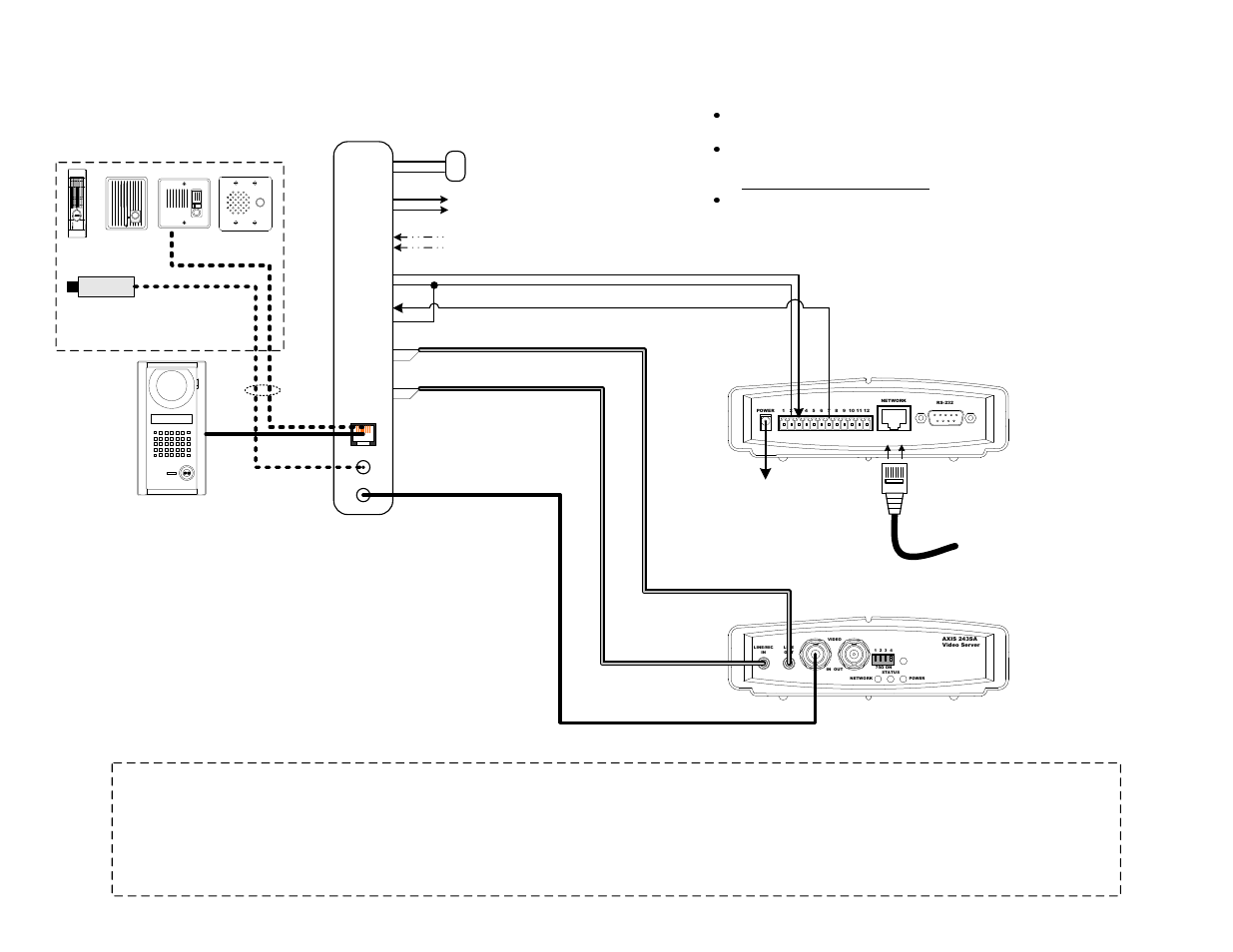 Axw-avt, Ax-dv ax-dm or ie/if-series audio door station | Aiphone AXW-AVT User Manual | Page 11 / 13