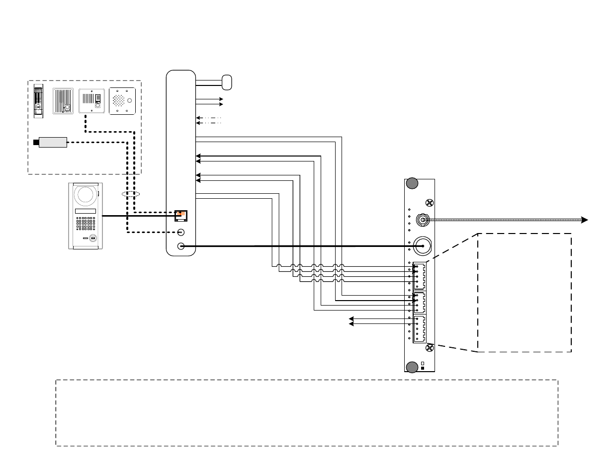 Axw-avt, Ax-dv ax-dm or ie/if-series audio door station | Aiphone AXW-AVT User Manual | Page 3 / 13
