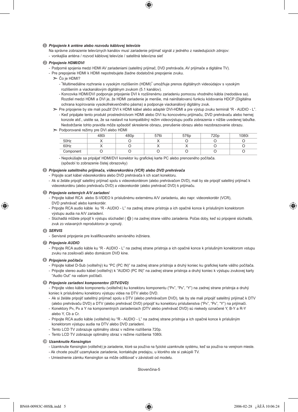 Samsung LE32R71W User Manual | Page 137 / 212