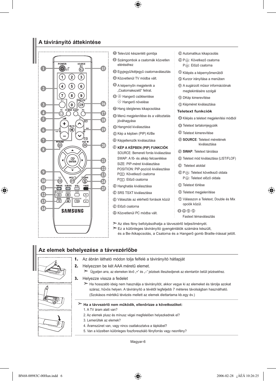 Samsung LE32R71W User Manual | Page 34 / 212