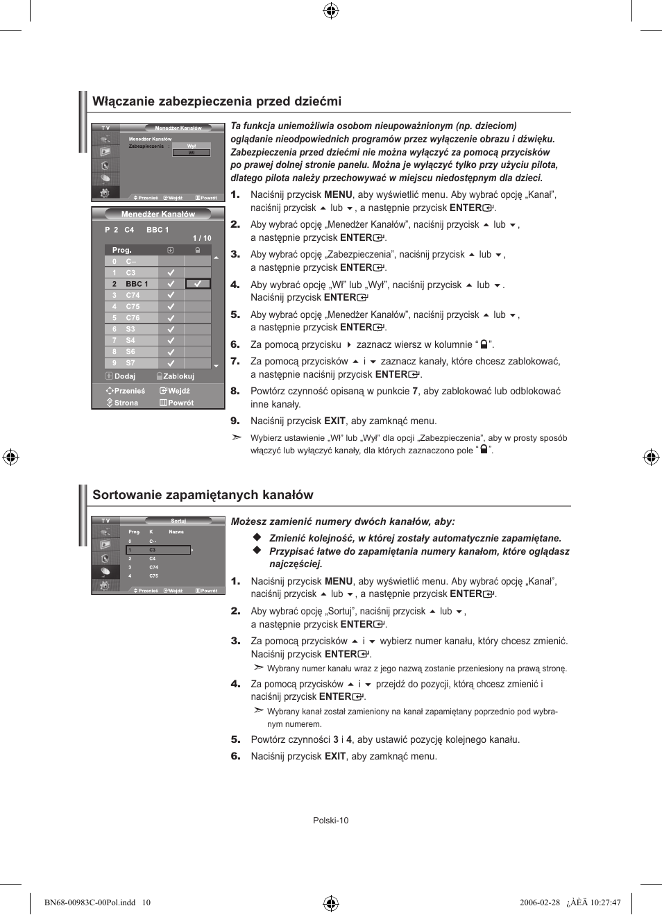 Samsung LE32R71W User Manual | Page 64 / 212