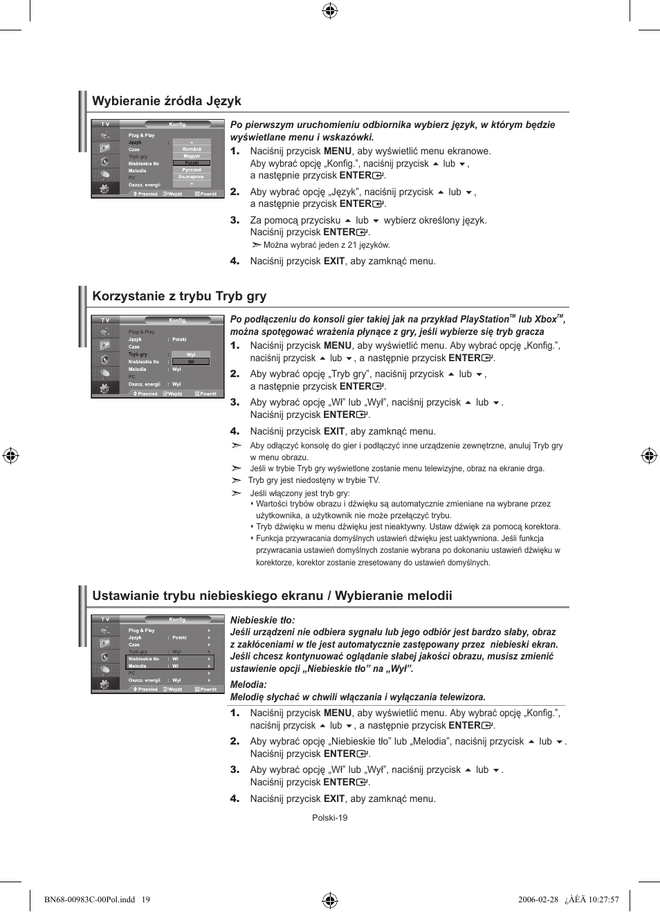 Samsung LE32R71W User Manual | Page 73 / 212