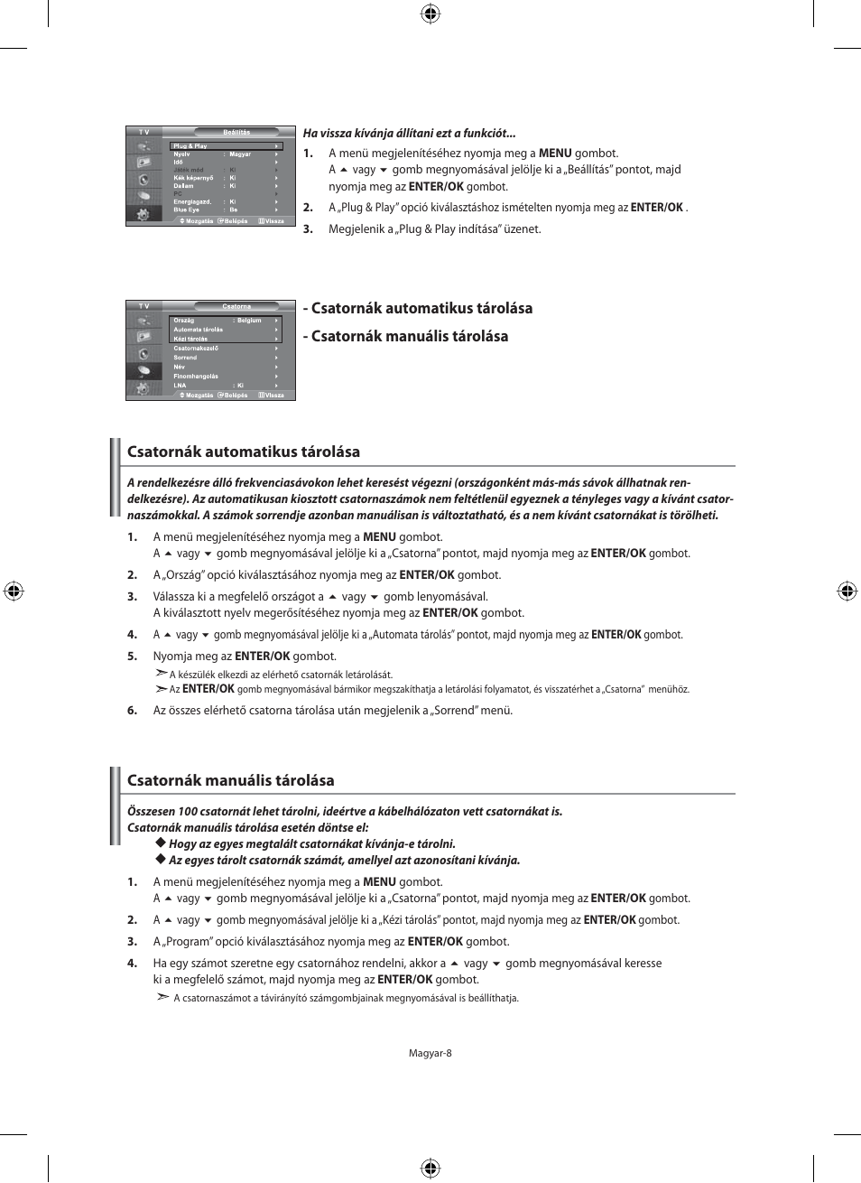 Samsung LE40M91B User Manual | Page 55 / 363
