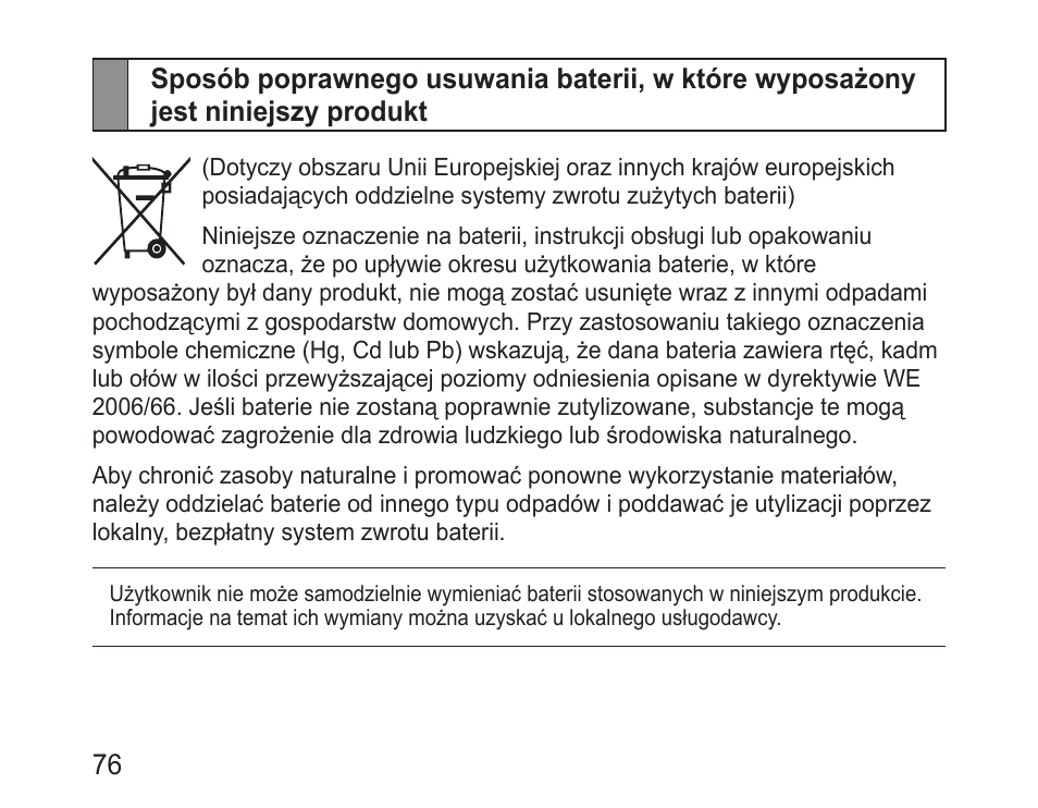 Niniejszy produkt | Samsung BHM1000 User Manual | Page 78 / 158