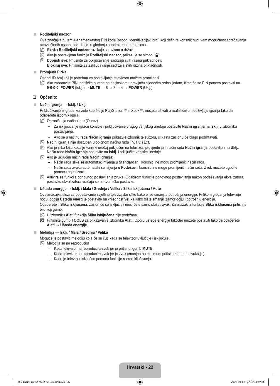 Samsung LE22B350F2W User Manual | Page 194 / 348