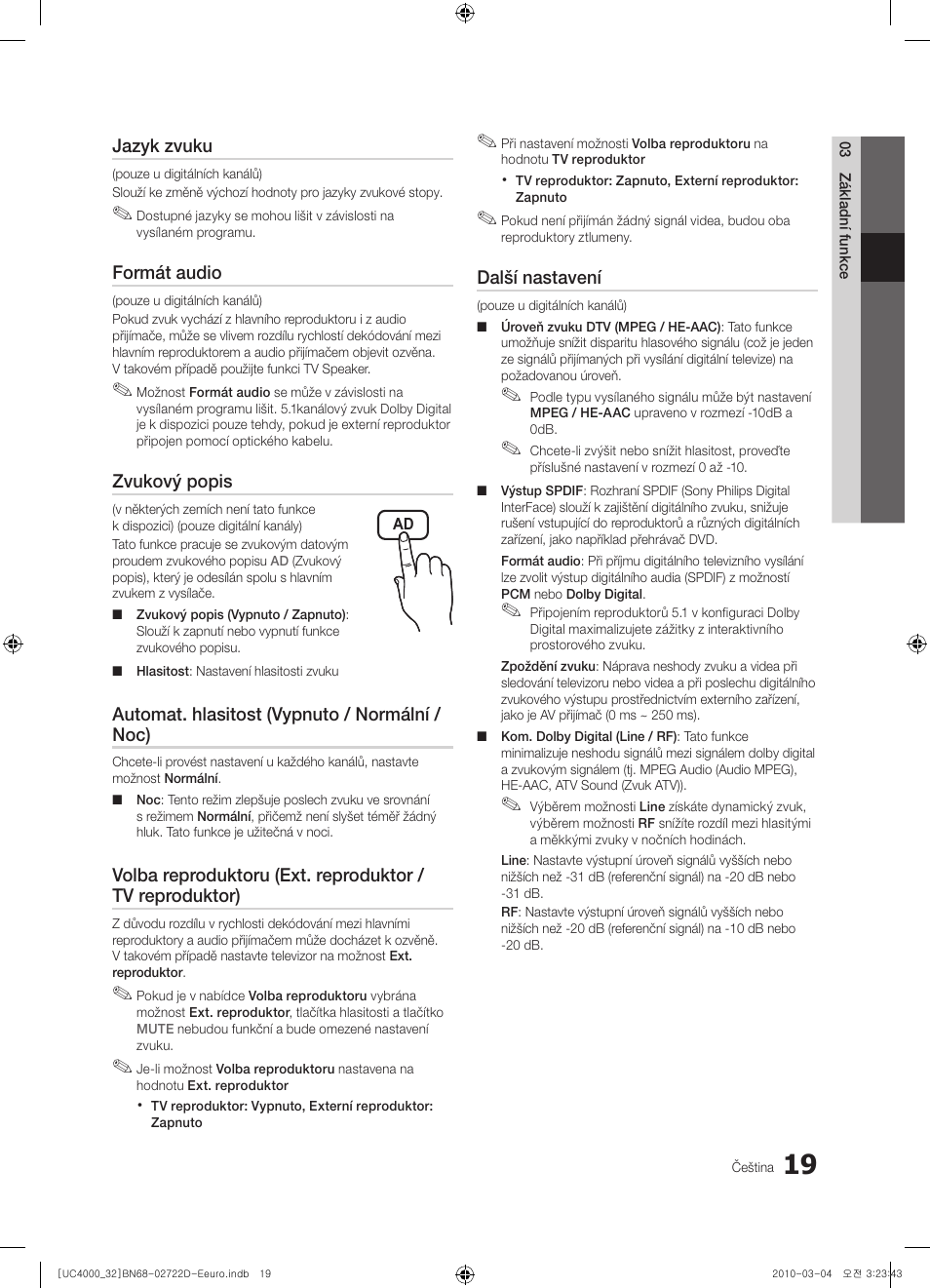 Samsung UE32C4000PW User Manual | Page 283 / 441