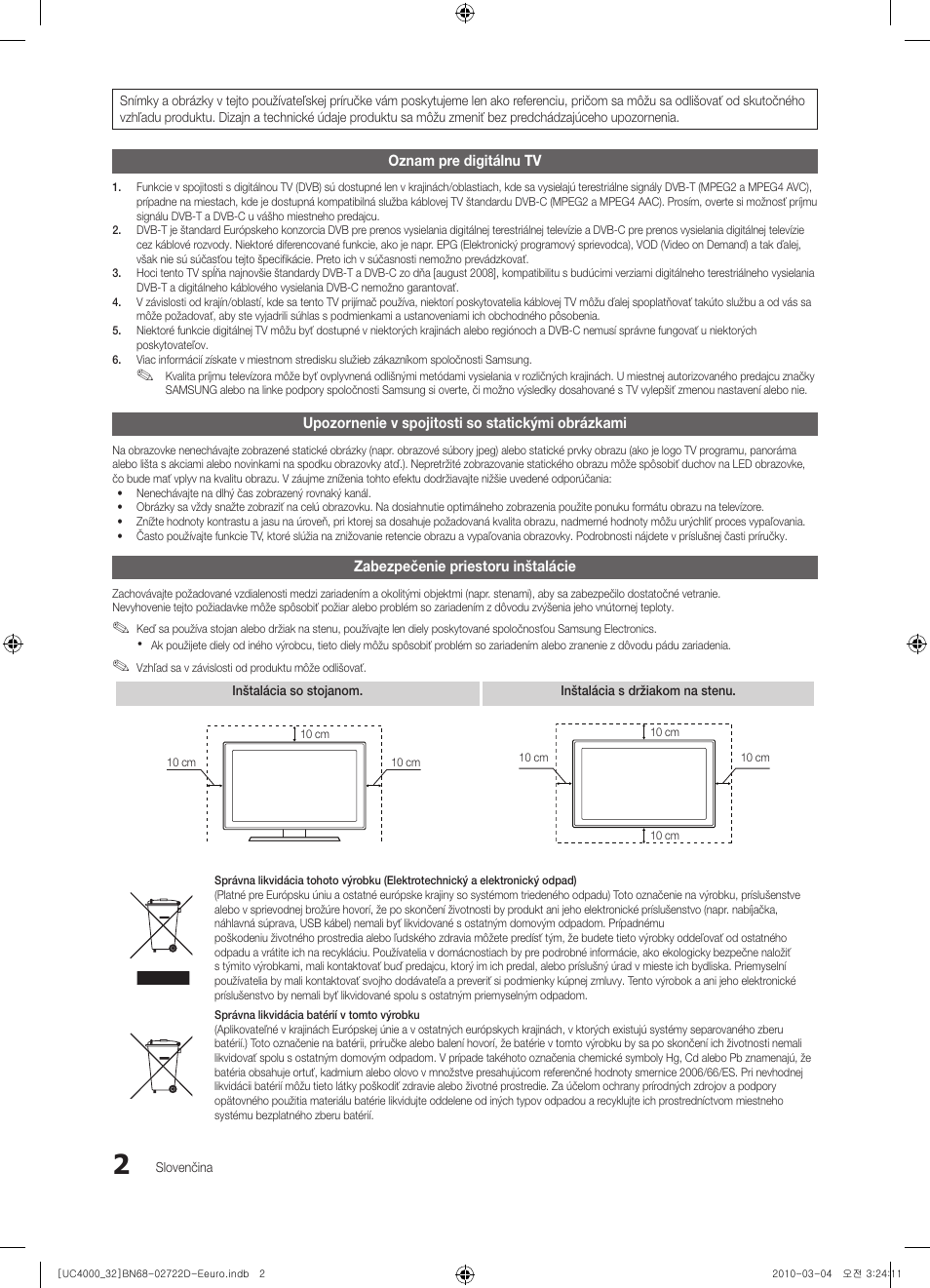 Samsung UE32C4000PW User Manual | Page 310 / 441