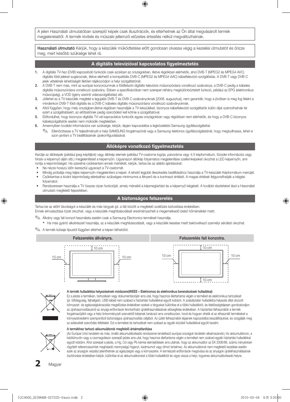 Samsung UE32C4000PW User Manual | Page 46 / 441