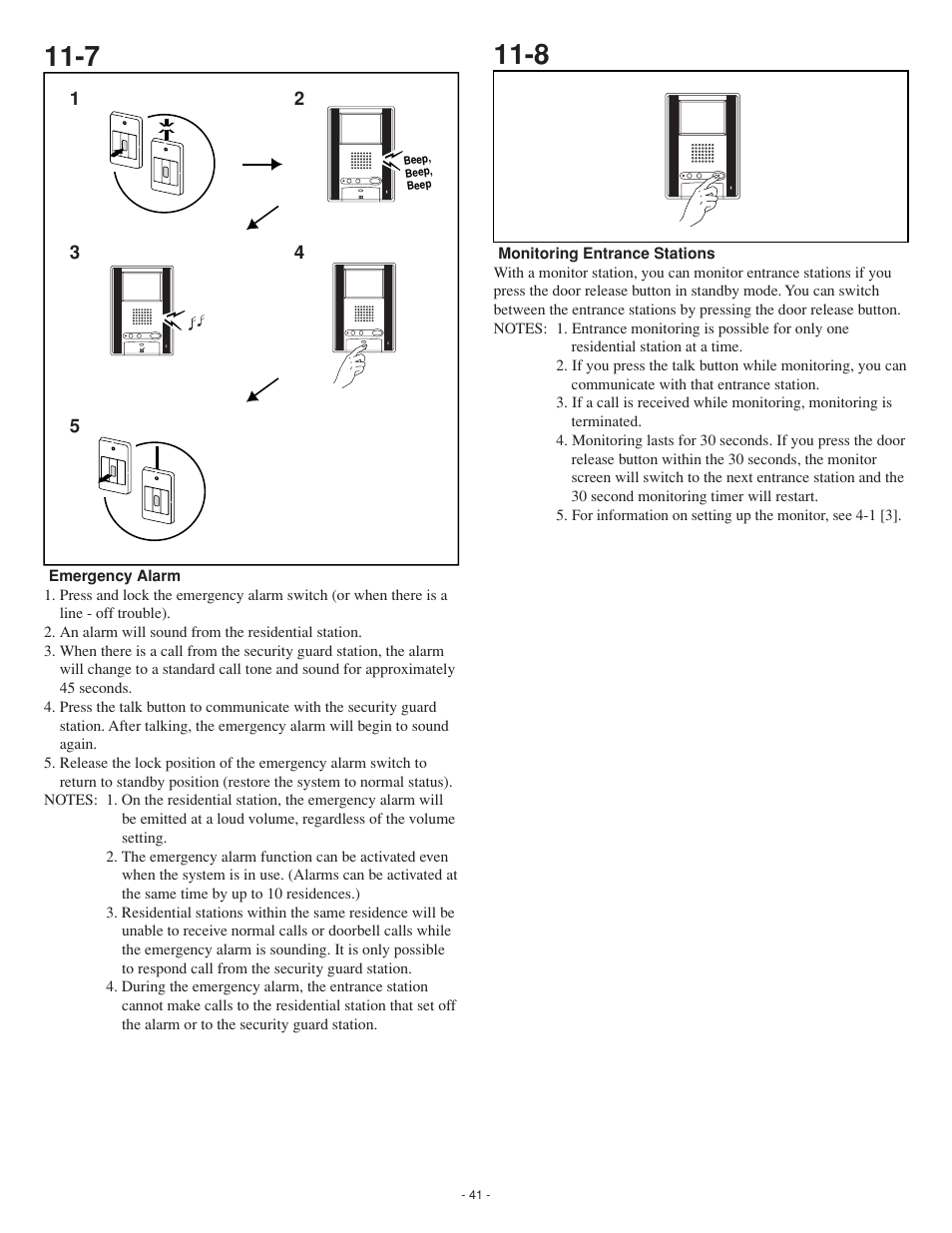 Aiphone GH SERIES 0207 AIC User Manual | Page 41 / 47