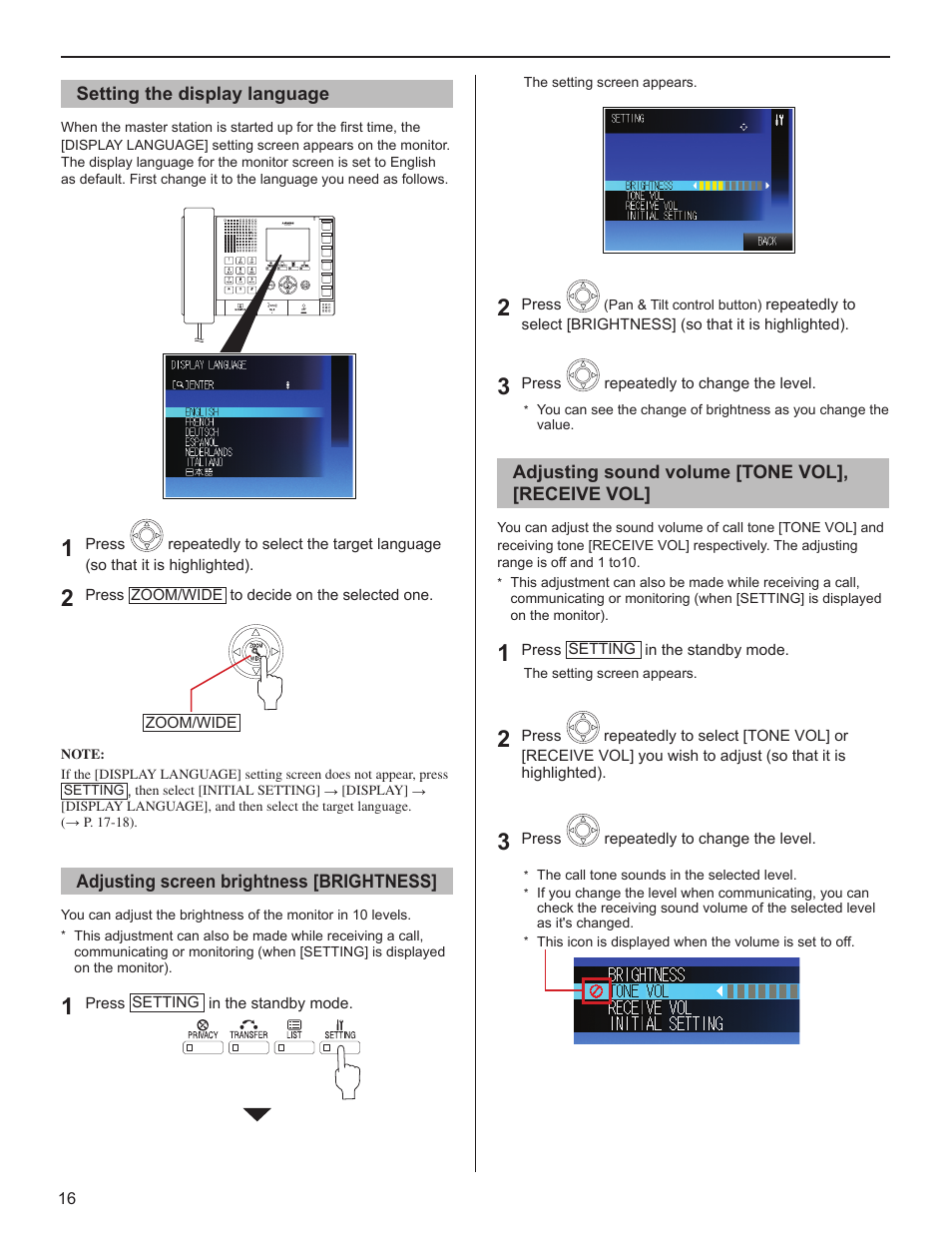 Aiphone IS User Manual | Page 16 / 46