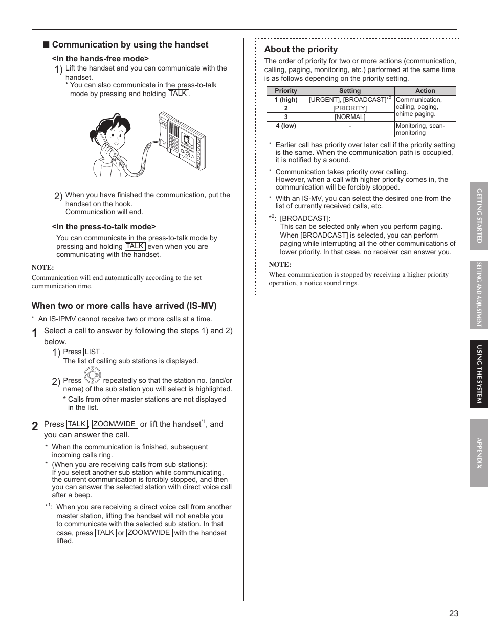 Aiphone IS User Manual | Page 23 / 46