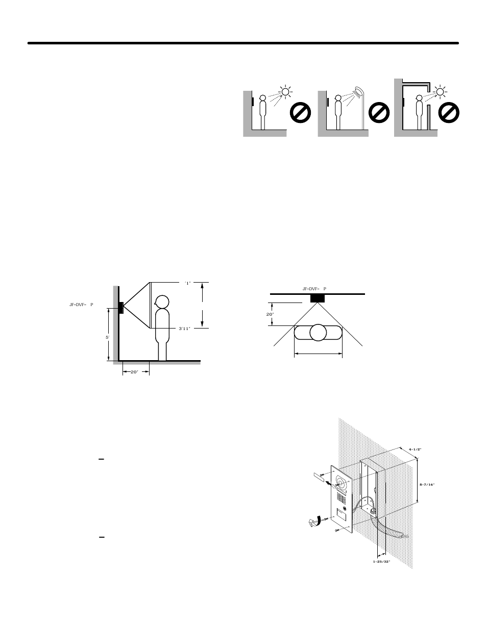 Pg.2 (mounting&install), Mounting & installation | Aiphone JF-DVF-XP User Manual | Page 2 / 4