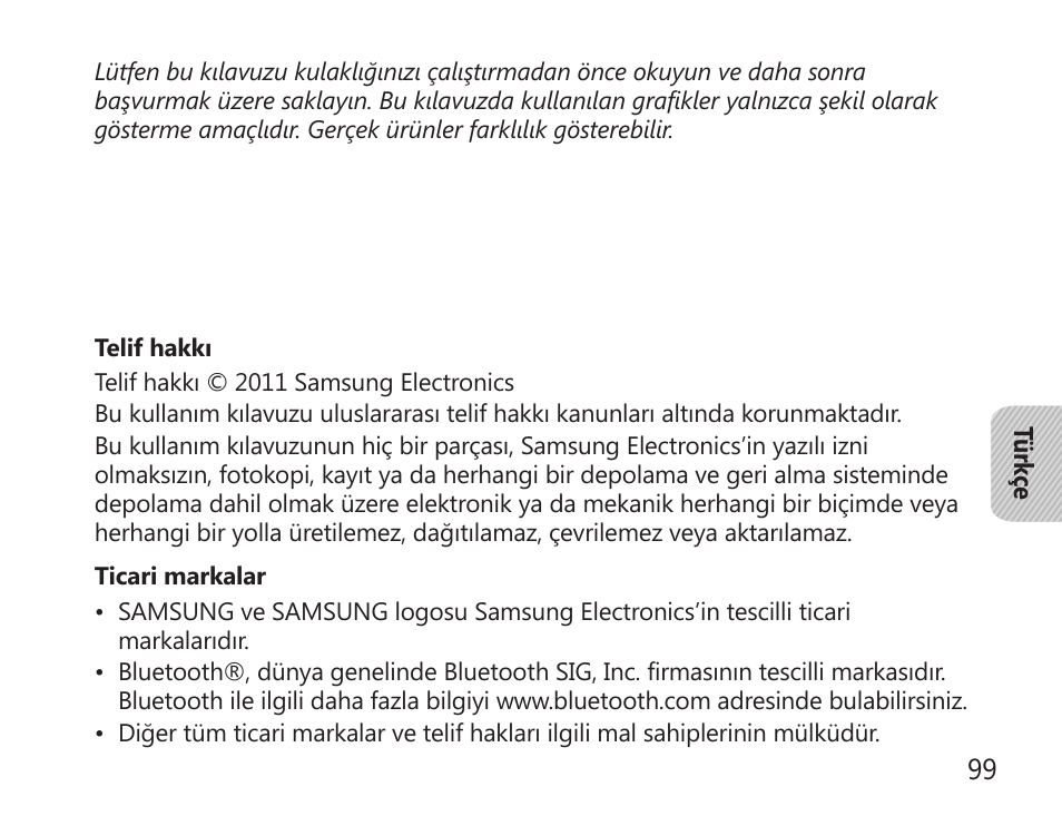 Samsung HM7000 User Manual | Page 101 / 194