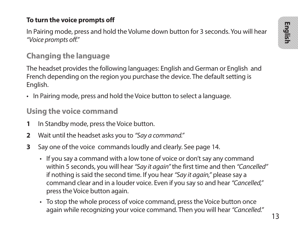 Samsung HM7000 User Manual | Page 15 / 194