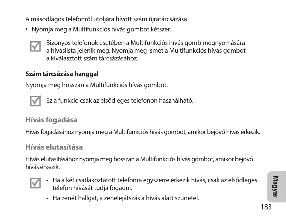 Samsung HM7000 User Manual | Page 185 / 194