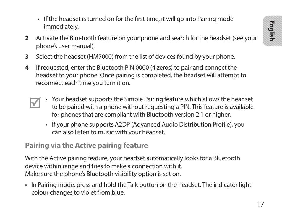 Samsung HM7000 User Manual | Page 19 / 194