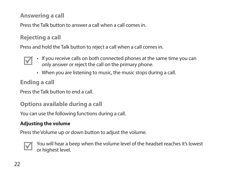 Samsung HM7000 User Manual | Page 24 / 194