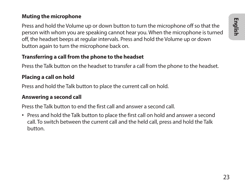 Samsung HM7000 User Manual | Page 25 / 194