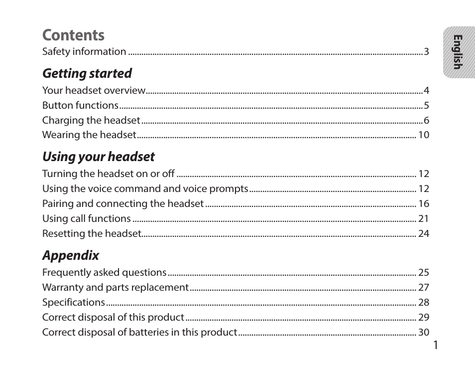 Samsung HM7000 User Manual | Page 3 / 194