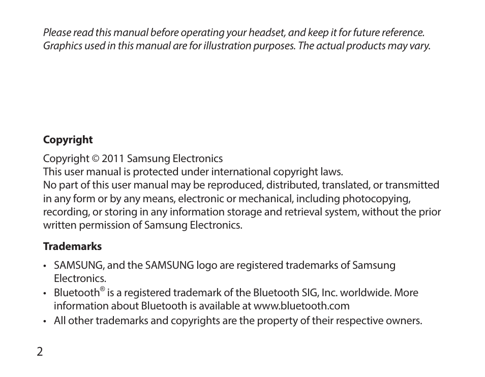 Samsung HM7000 User Manual | Page 4 / 194