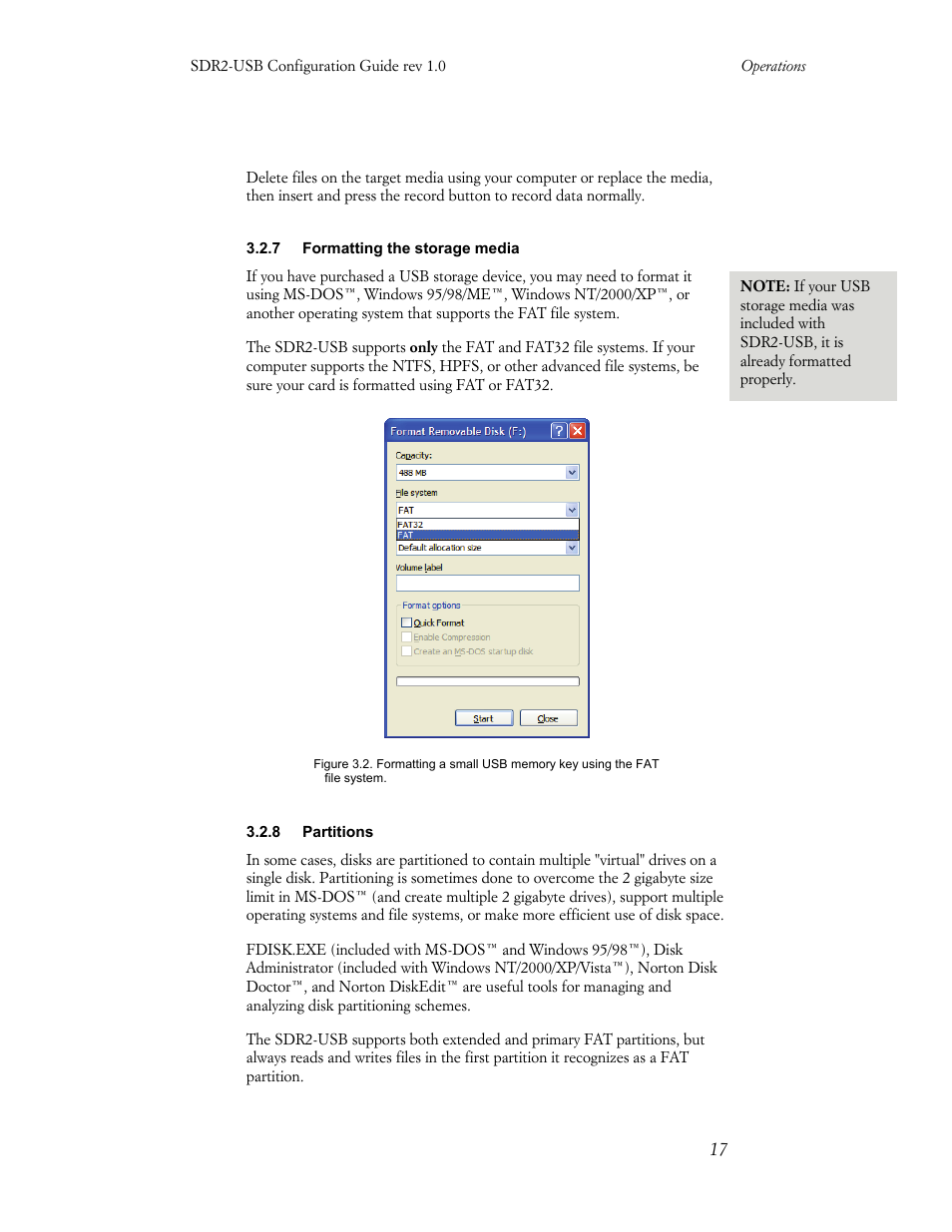 Acumen INSTRUMENTS CORPORATION DATABRIDGE(TM) SDR2-USB User Manual | Page 19 / 41