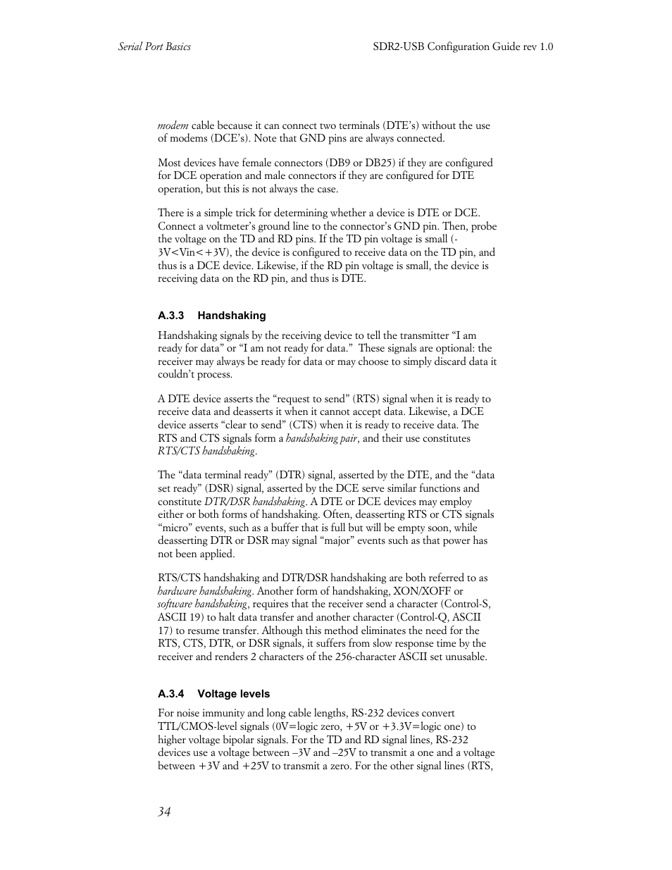 Acumen INSTRUMENTS CORPORATION DATABRIDGE(TM) SDR2-USB User Manual | Page 36 / 41