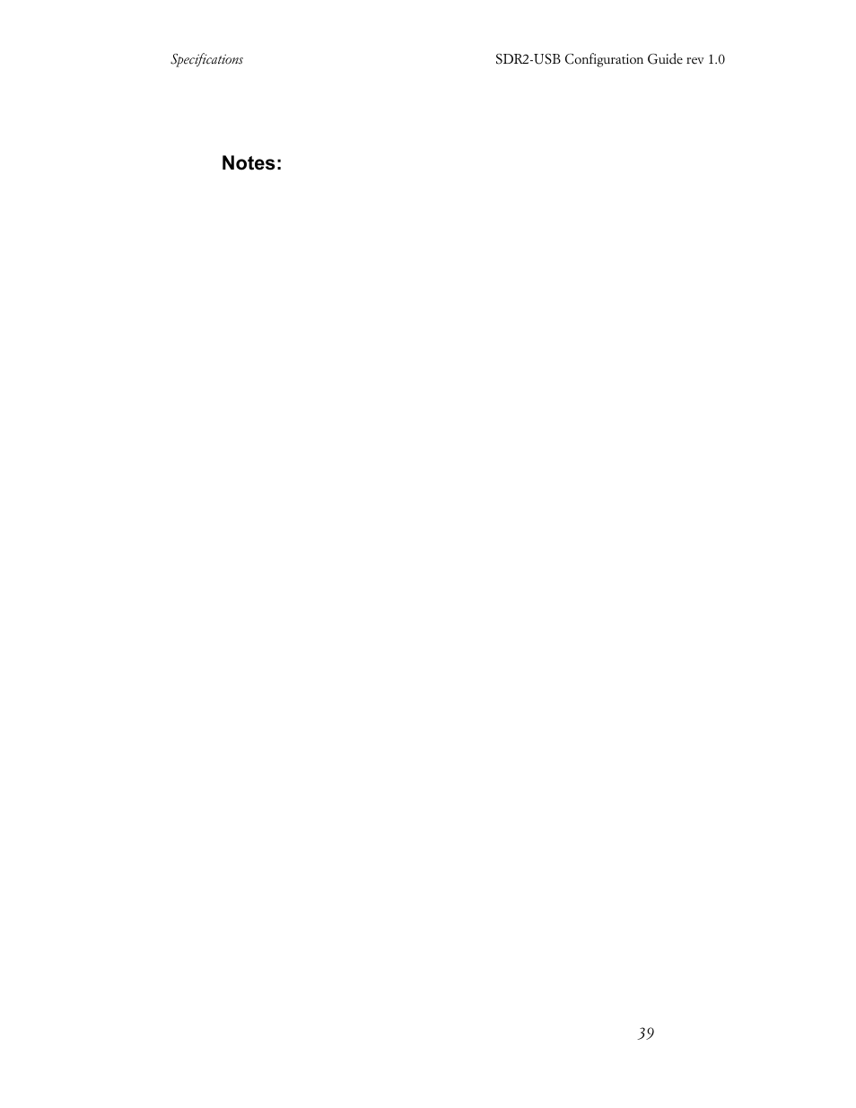Acumen INSTRUMENTS CORPORATION DATABRIDGE(TM) SDR2-USB User Manual | Page 41 / 41