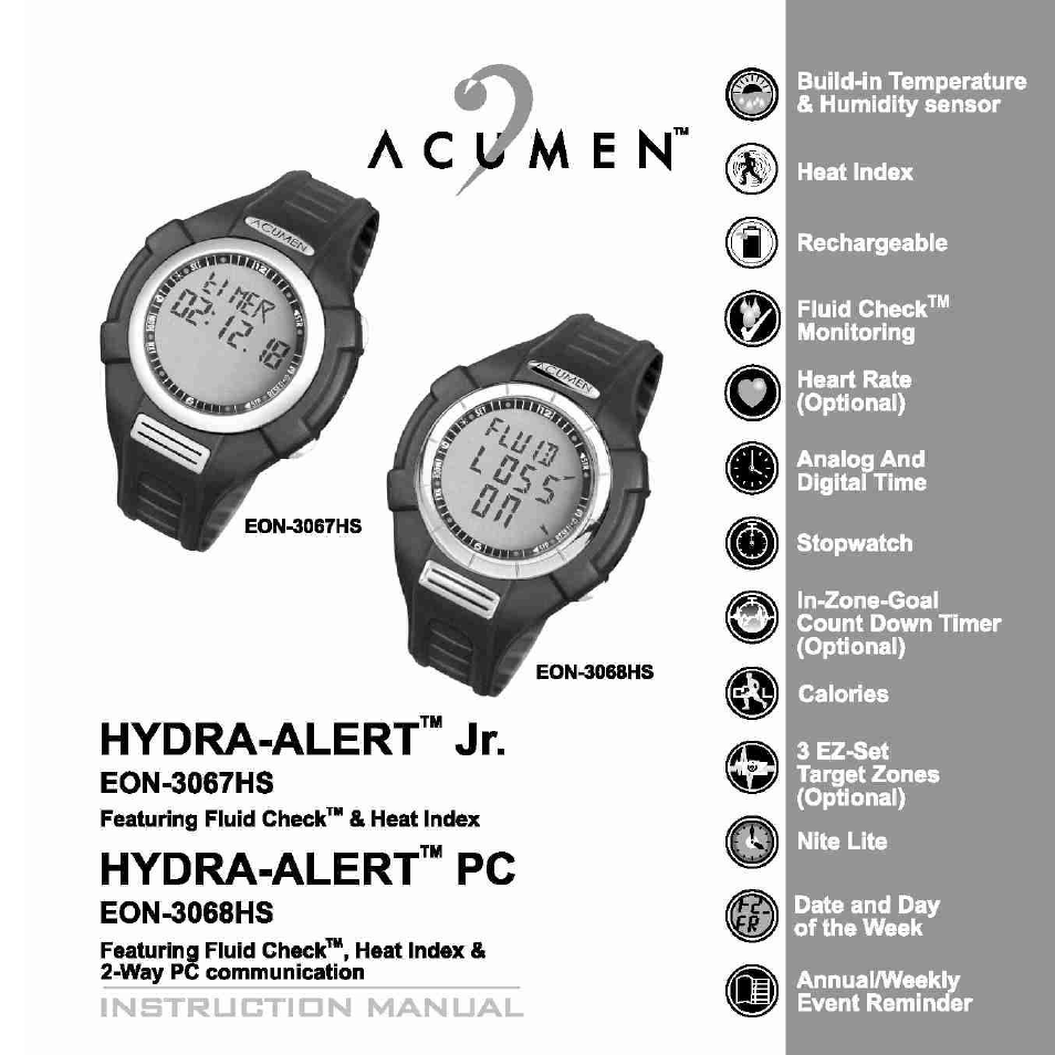 Acumen Stopwatch User Manual | 105 pages