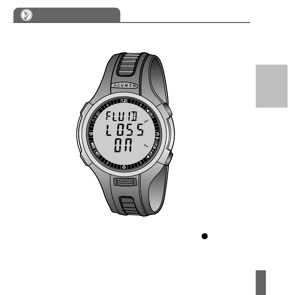 Part ii, Fluid check, Mode | Acumen Stopwatch User Manual | Page 37 / 105