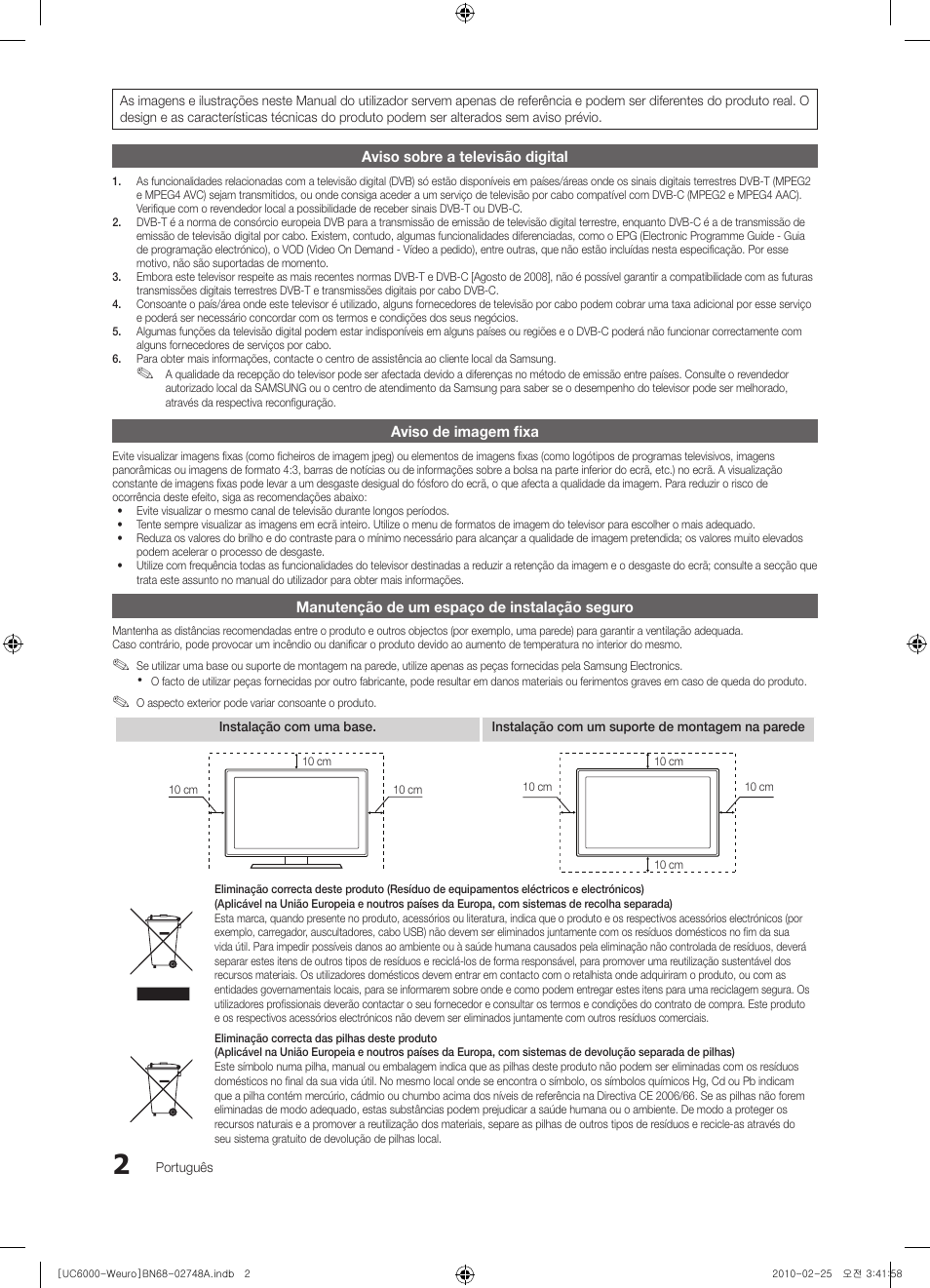 Samsung UE55C6000RW User Manual | Page 164 / 325