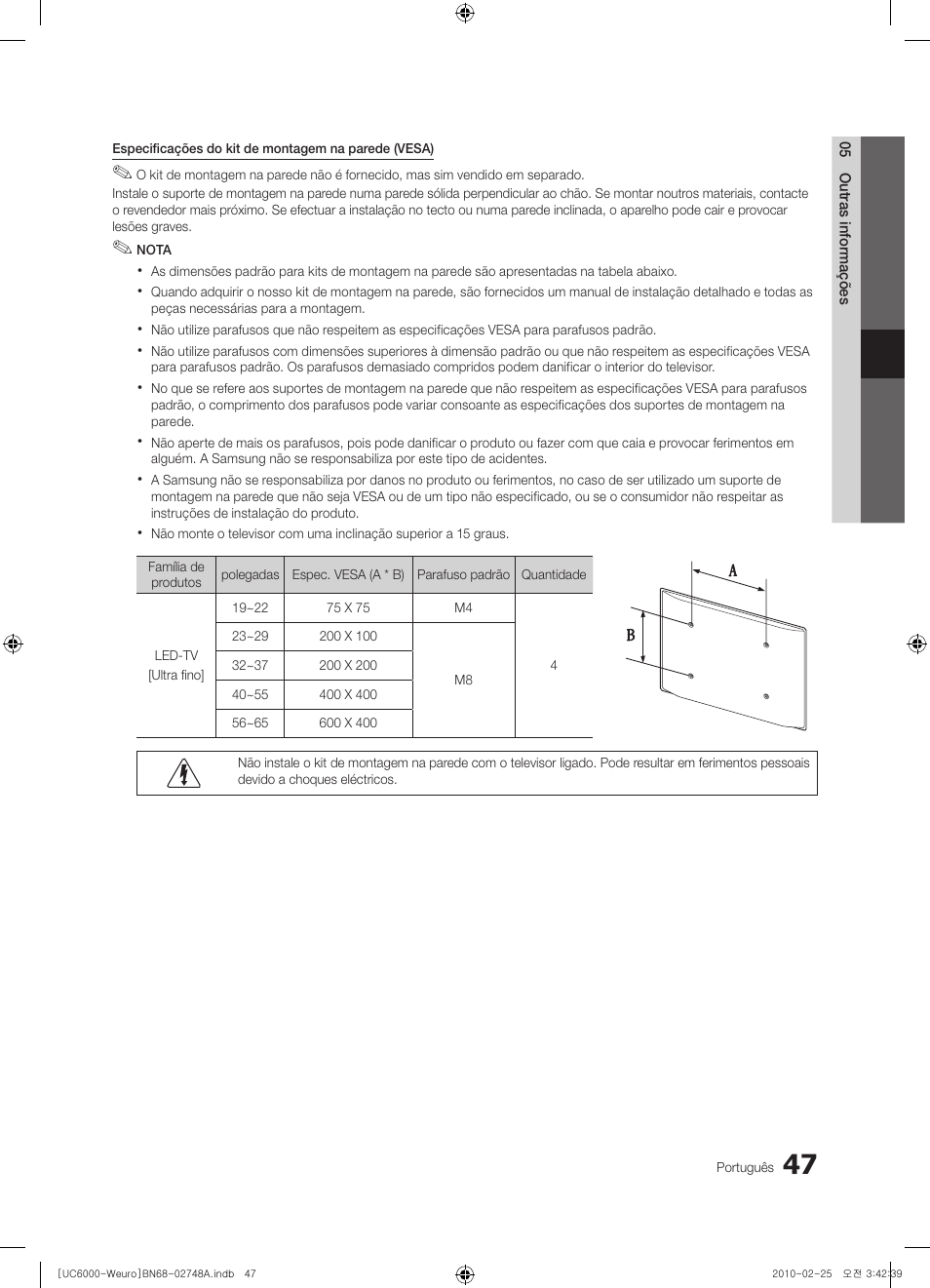 Samsung UE55C6000RW User Manual | Page 209 / 325