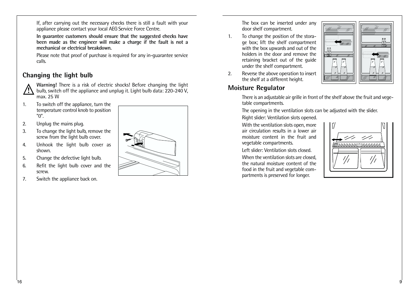 AEG SANTO C 8 16 41-4i User Manual | Page 16 / 24