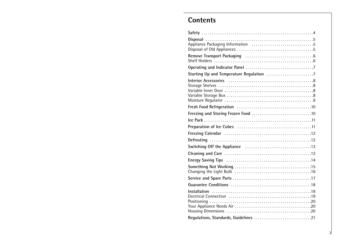 AEG SANTO C 8 16 41-4i User Manual | Page 3 / 24