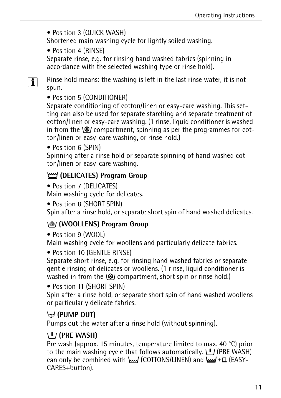 AEG 50420 User Manual | Page 11 / 48