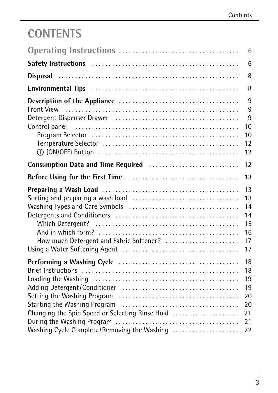 AEG 50420 User Manual | Page 3 / 48