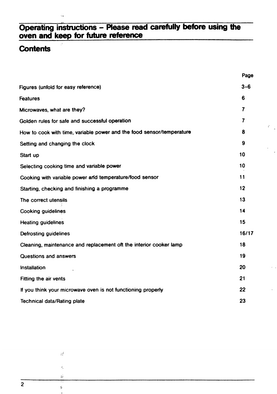 AEG EX 30LF User Manual | Page 2 / 24